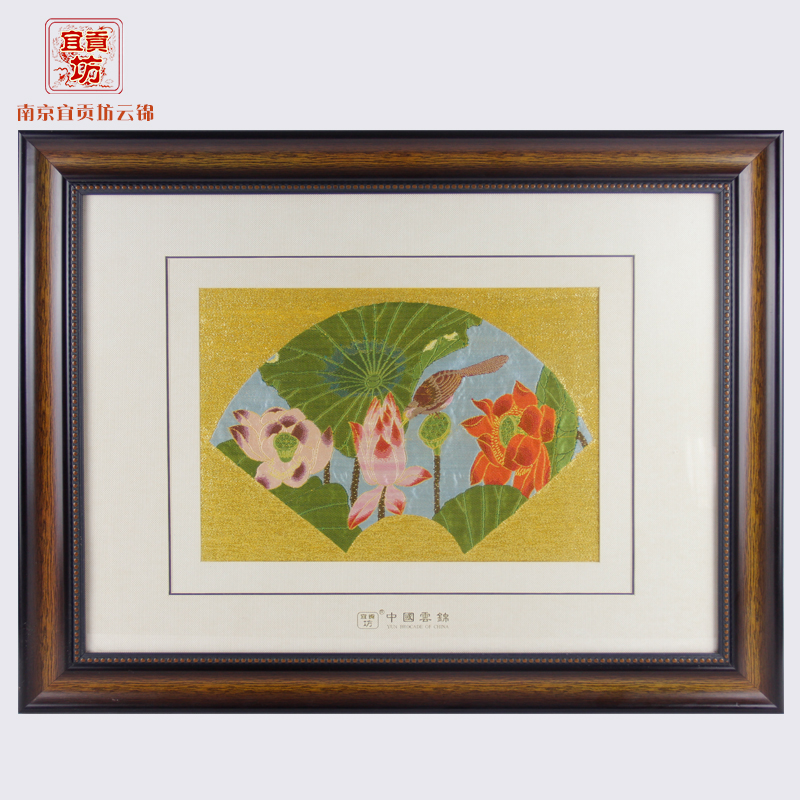 荷塘月色框画