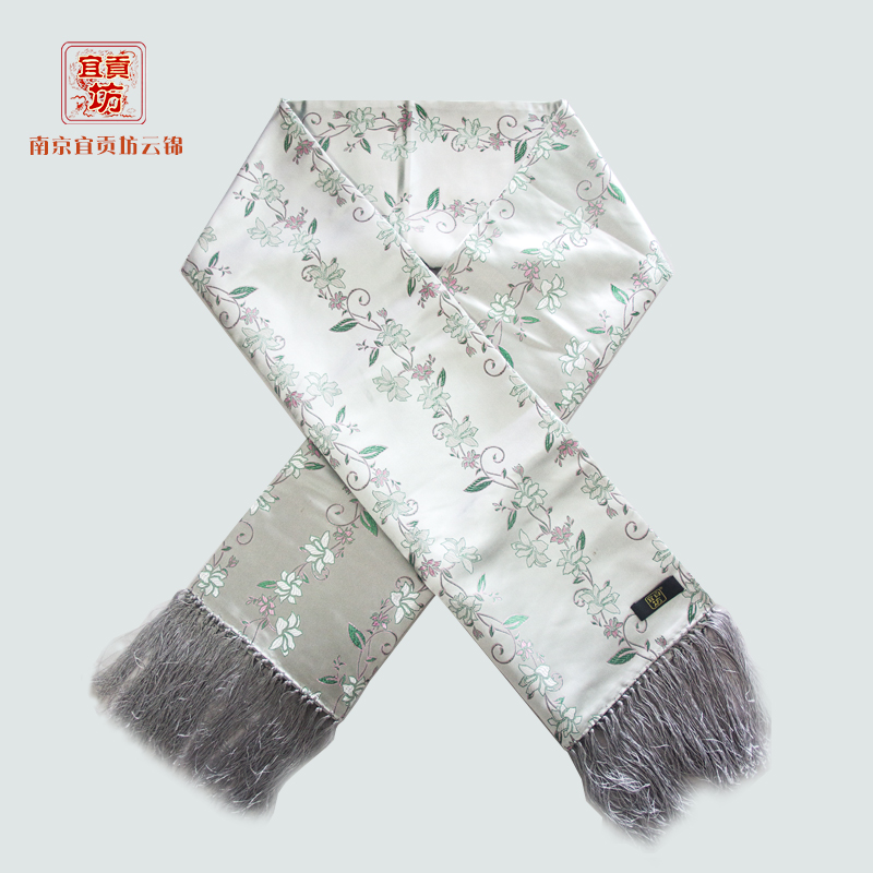 茉莉云锦披肩
